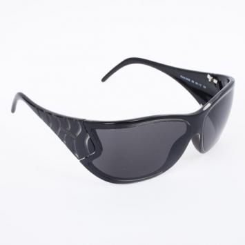 Roberto Cavalli Black Smoke Erinni Shield Women Sunglasses