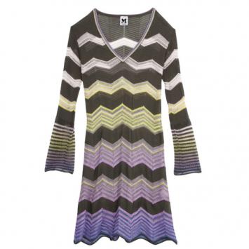 M Missoni Multicolor Knit Dress XS