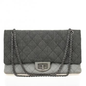 Chanel Reissue Tri-Color Denim Maxi Handbag