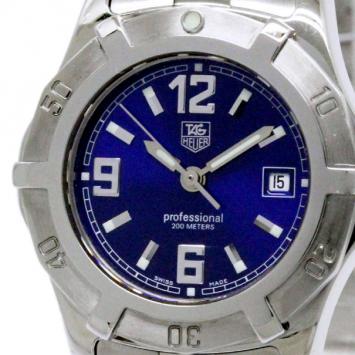 Tag Heuer Blue Stainless Steel 2000 Exclusive Women's Wristwatch 28MM