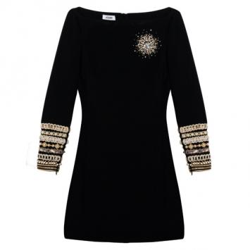 Moschino Middleton Jeweled Dress M