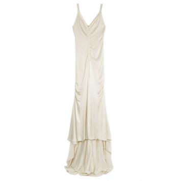 Vera Wang Sheath Wedding Dress Size M