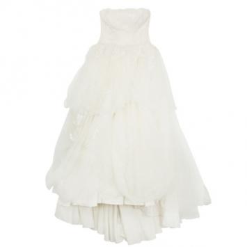 Vera Wang Natural White Wedding Dress