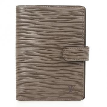 Pre Owned Louis Vuitton Small Brown Epi Leather Agenda Cover