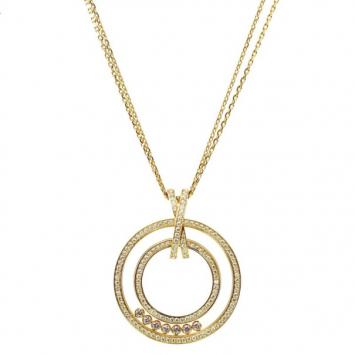 Chopard Happy Diamond 18kt Yellow Gold Necklace