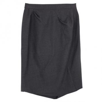 Vivienne Westwood Grey Asymmetrical Skirt L