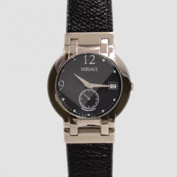 Versace Madison 18K White Gold Womens Wristwatch 38 MM