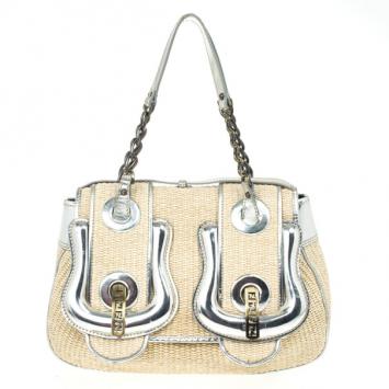 Fendi Canvas B Bag