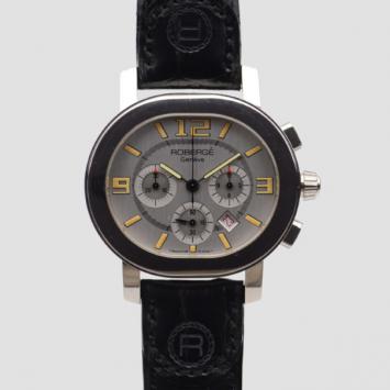 Pre Owned Robergé RS III Andromède SS Grey Mens Chronograph Mens Wristwatch 42 MM