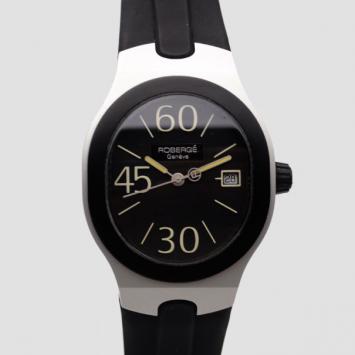 Pre Owned Robergé Altair Aluminum Automatic Mens Wristwatch 36 MM 