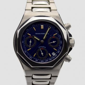 Pre Owned Girard Perregaux Laureato SS Chronograph Mens Wristwatch 42 MM