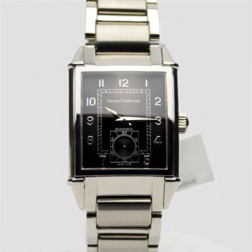Pre Owned Girard Perregaux Black Vintage 1945 SS Automatic Mens Wristwatch 30 MM