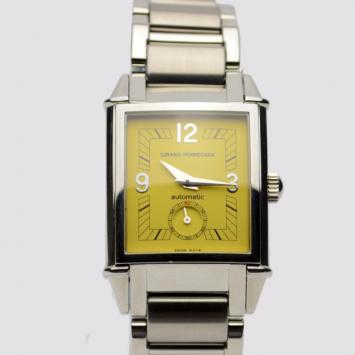 Pre Owned Girard Perregaux Yellow Vintage 1945 SS Mens Wristwatch 30 MM