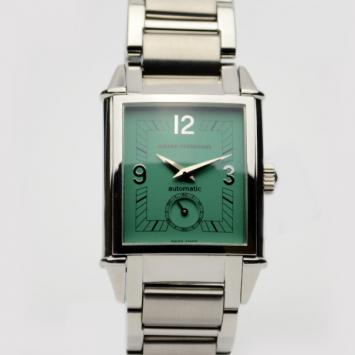 Pre Owned Girard Perregaux Green Vintage 1945 SS Mens Wristwatch 30 MM