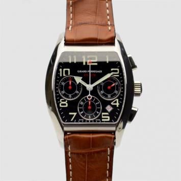 Pre Owned Girard Perregaux Ferrari 275 GTB SS Chronograph Mens Wristwatch 40 MM
