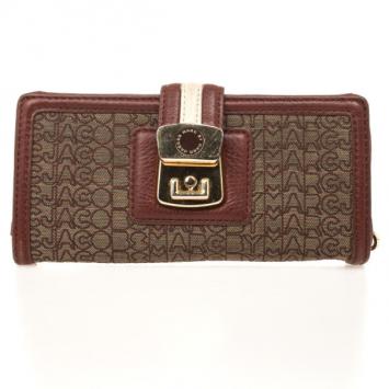 Pre Owned Marc by Marc Jacobs Monogram Continental Wallet