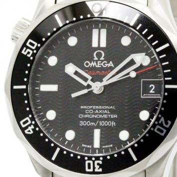 Pre Owned Omega Stainless Steel Seamaster Pro Men's Wristwatch 36MM