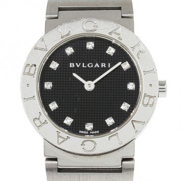 Bvlgari Black B-Zero1 Diamond SS Womens Watch 26 MM