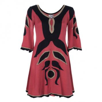 Temperley Knit Brooch Detail Dress M