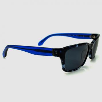 Pre Owned Calvin Klein CK4184S Blue Mens Sunglasses   
