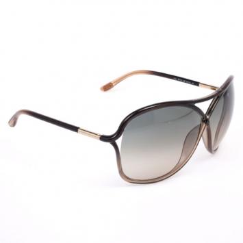 Tom Ford Black Vicky Crossover Women Sunglasses