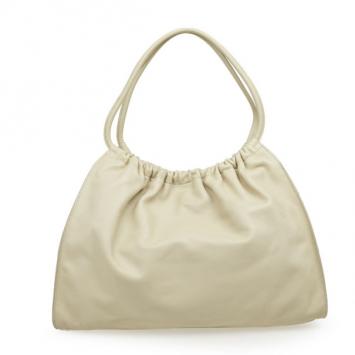 Gucci Leather Drawstring Hobo Handbag
