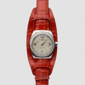 Bell & Ross Mystery SS Ivory Ladies Wristwatch 38 MM