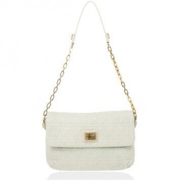 Marc by Marc Jacobs White Quilted Shoulder Bag