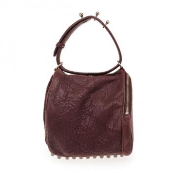 Alexander Wang Maroon Diego Drawstring Bag
