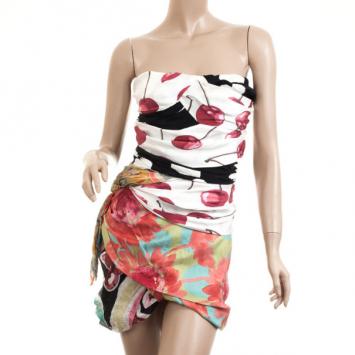 Moschino Printed Spring 2010 Mini Dress