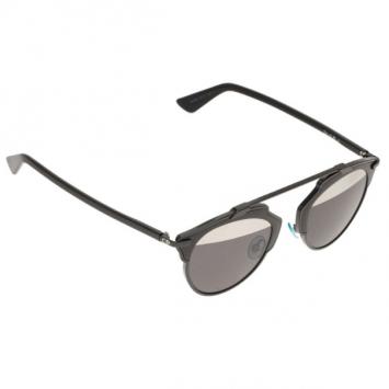 Dior Black So Real Round Aviators