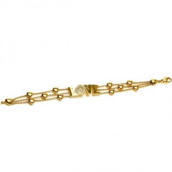 Chopard Happy Diamonds 18 K Yellow Gold Bracelet