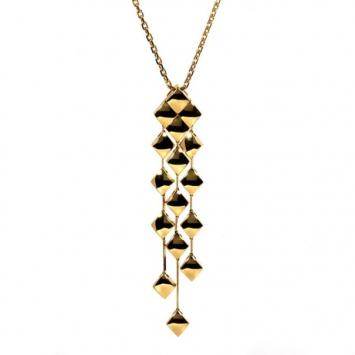 Chanel Matelasse 18 K Yellow Gold Necklace