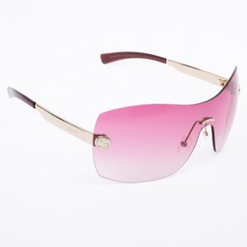 Gucci Pink Shield Women Sunglasses