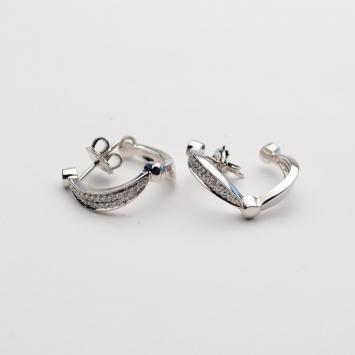 Alfieri & St. John Diamond & White Gold Earrings