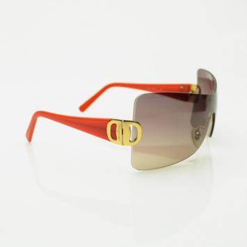 Salvatore Ferragamo Coral Shield Sunglasses
