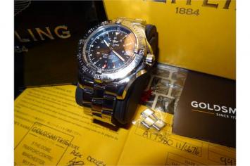 Mens Breitling Colt Chronometre Automatic A17380/C676 Watch FINAL PRICE INCLUDES FREE UK SIGNED DELIVERY BRAND: BREITLING_x00D_ YEAR: 2006 RANGE: CHRONOMETRE MODEL: COLT GENDER: MENS MOVEMENT: AUTOMATIC CASE MATERIAL: STEEL BRACELET MATERIAL: STEEL_x00D_ 