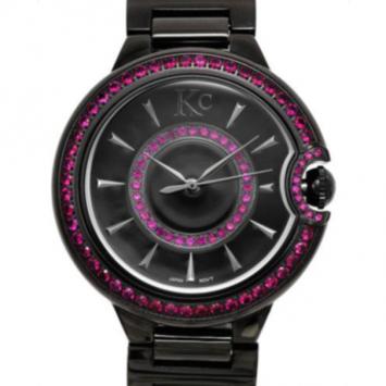 KC Ruby Black Ladies Wristwatch