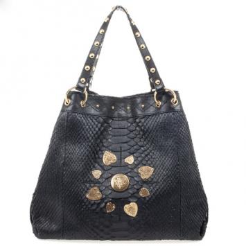 Gucci Limited Edition Large Jockey Python Hobo Bag