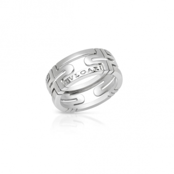 Bvlgari Parentesi 18K Gold Band Ring Size 52
