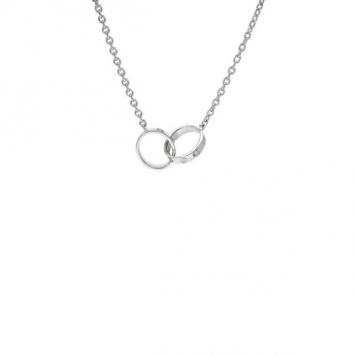 Cartier Love 18K White Gold Necklace