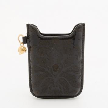 Alexander Mcqueen Blackberry Case Skull Lea Tech Accessory
