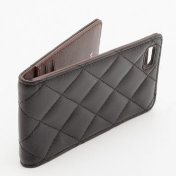 Chanel iPhone 4/4S Black Padded Case