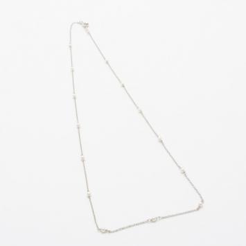 Tiffany & Co. Pearls By the Yard 18K White Gold Necklace