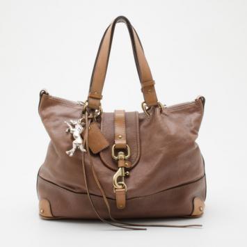 Chloe Brown Leather Kerala Large Tote