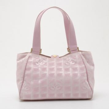 Chanel Nylon CC Logo Travel Line Tote