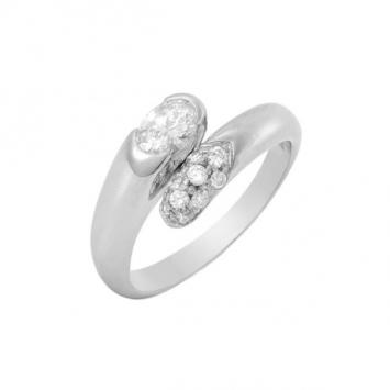 Bvlgari Diamond Gold Ring