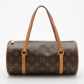 Louis Vuitton Monogram Canvas Papillon 30 Handbag