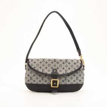 Louis Vuitton Blue Monogram Mini Lin Marjorie Shoulder Bag