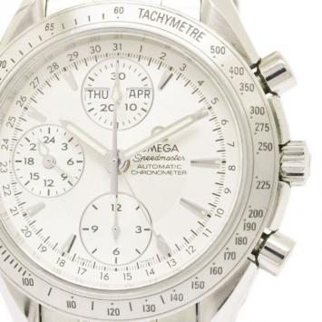 Pre Owned Omega Stainless Steel Speedmaster Men's Wristwatch 39MM